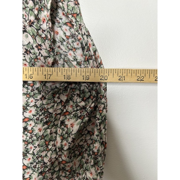 Knox Rose Top Shirt Womens Floral Flowy Boho Blouse Short Sleeve Plus Size XXL - Picture 6 of 8